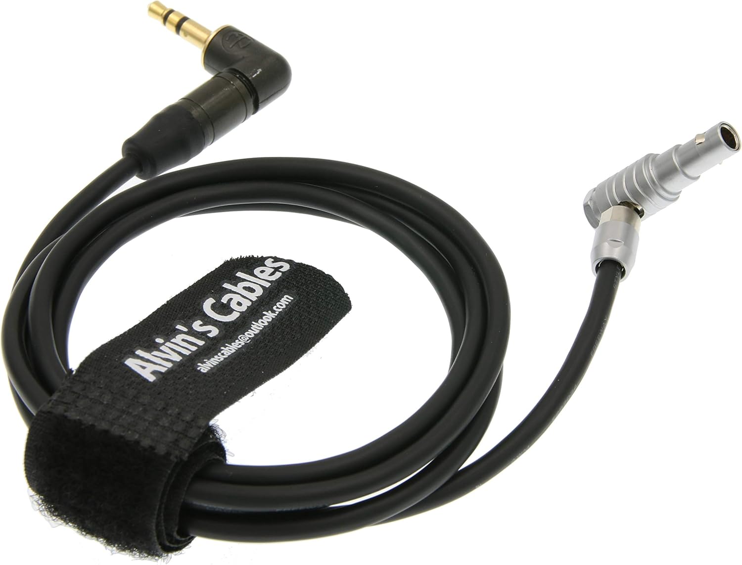 Right Angle 5 Pin Male to 3.5mm TRS Audio Cable 20 Inches J792443