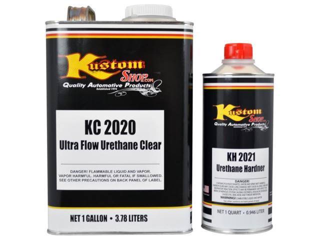 Orange Low VOC Urethane Basecoat Clearcoat Car Paint Complete Gallon Kit T99215