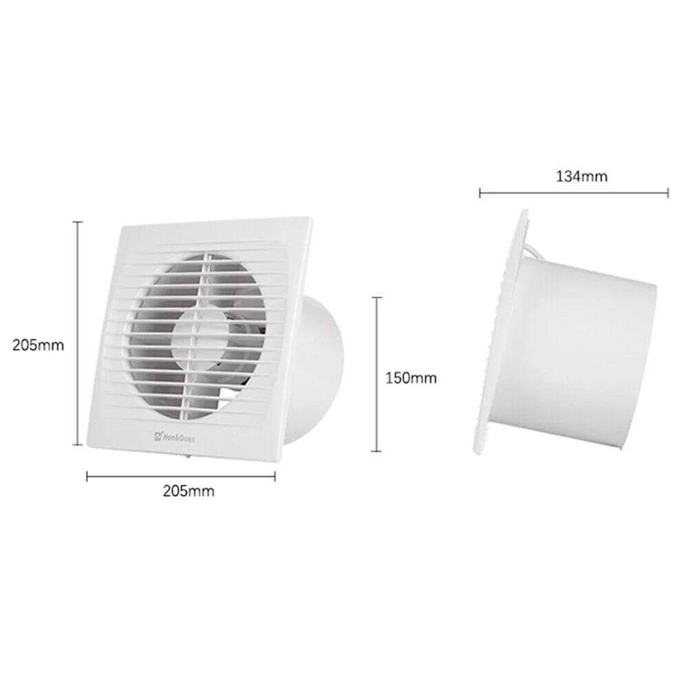 22W Wall-Mounted Square Exhaust Fan R390