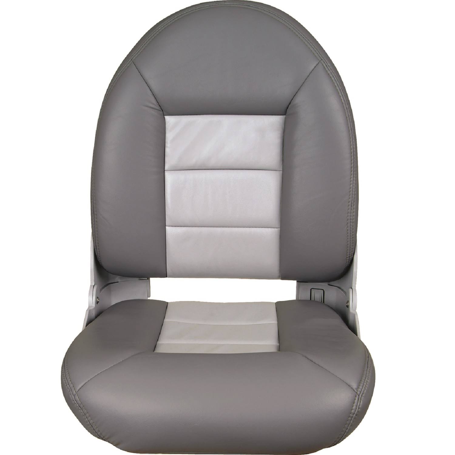 Gray & Charcoal High Back Seat E7708