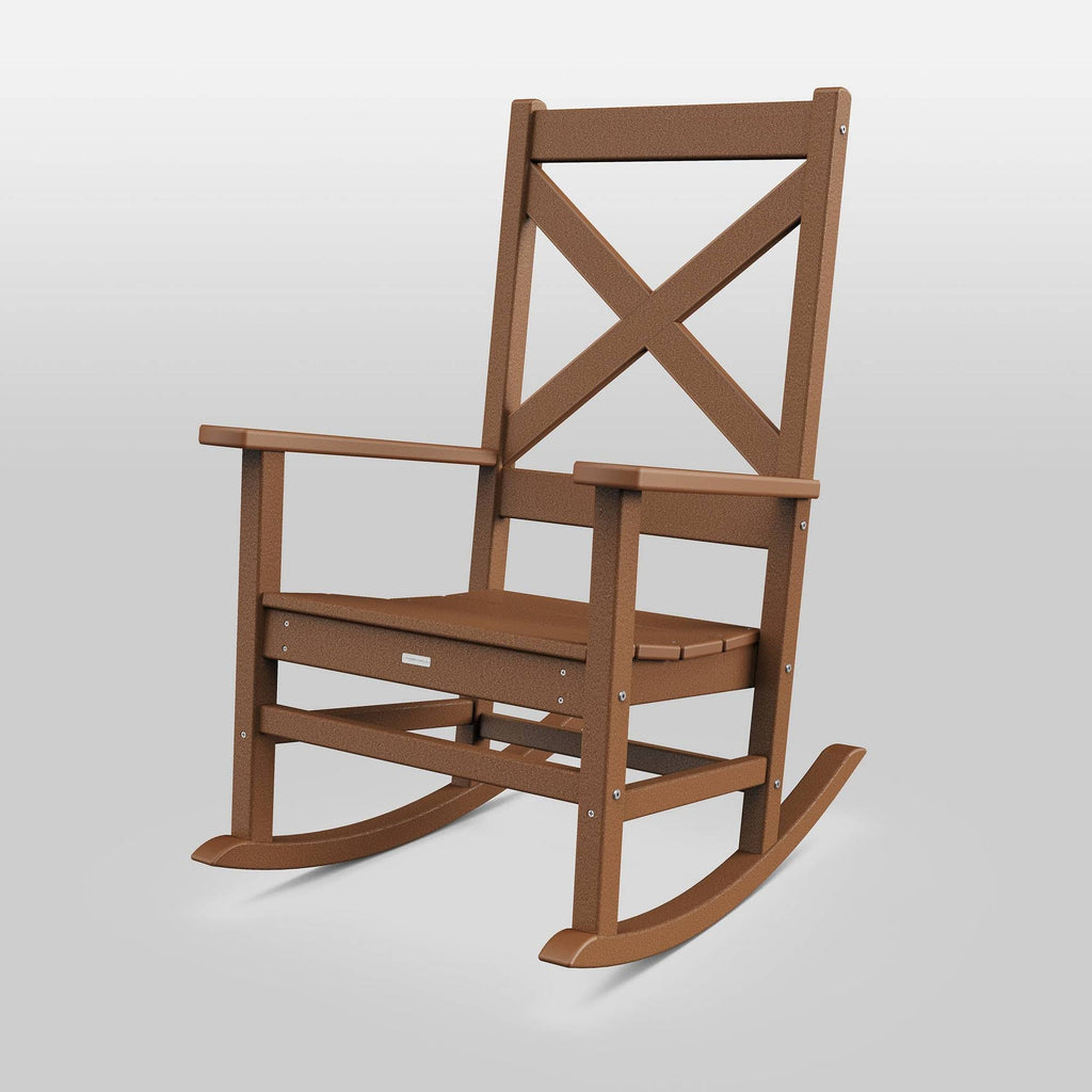 Teak Polywood Rocking Chair E7395