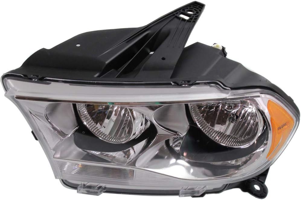 Dodge Durango Headlight 2011 2012 2013 Driver Side with Bulbs D542