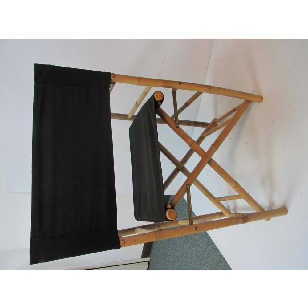 Black Bamboo Director Chairs (Set of 2) A148