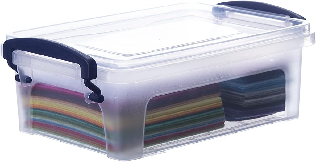 Clear Plastic Storage Bins with Lids N18741