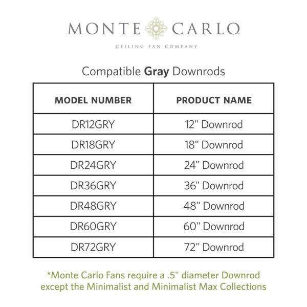 64x22 Grey Ceiling Fan W99569