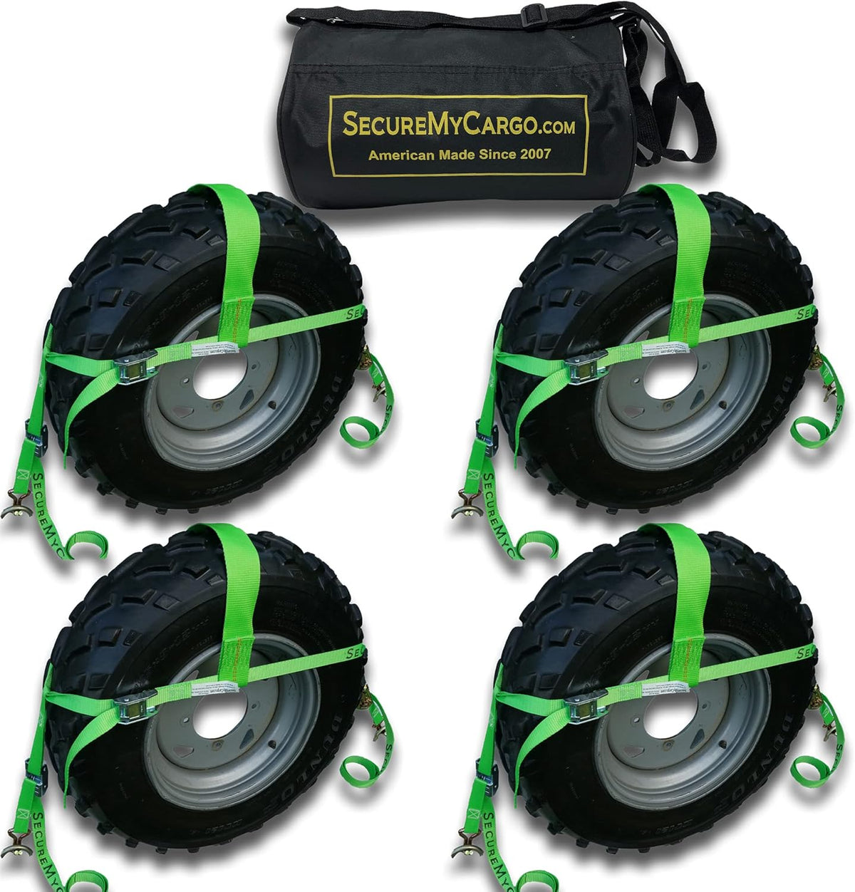 Red ATV/UTV/Tractor Wheel Net (4) M303