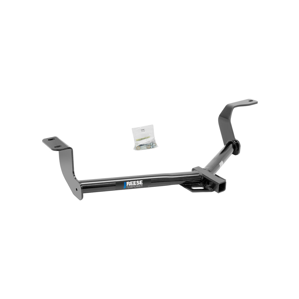 Class 1 Trailer Hitch, 1-1/4 Inch Square Receiver, Black N317