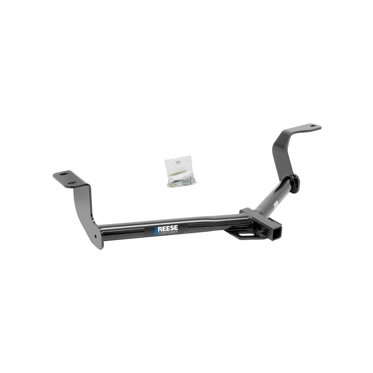 Class 1 Trailer Hitch, 1-1/4 Inch Square Receiver, Black N317