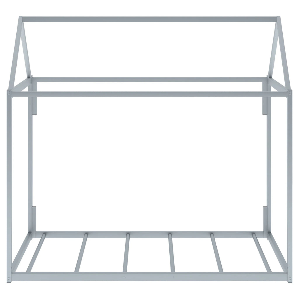 Full Size Metal Tent Bed with Slats A529455