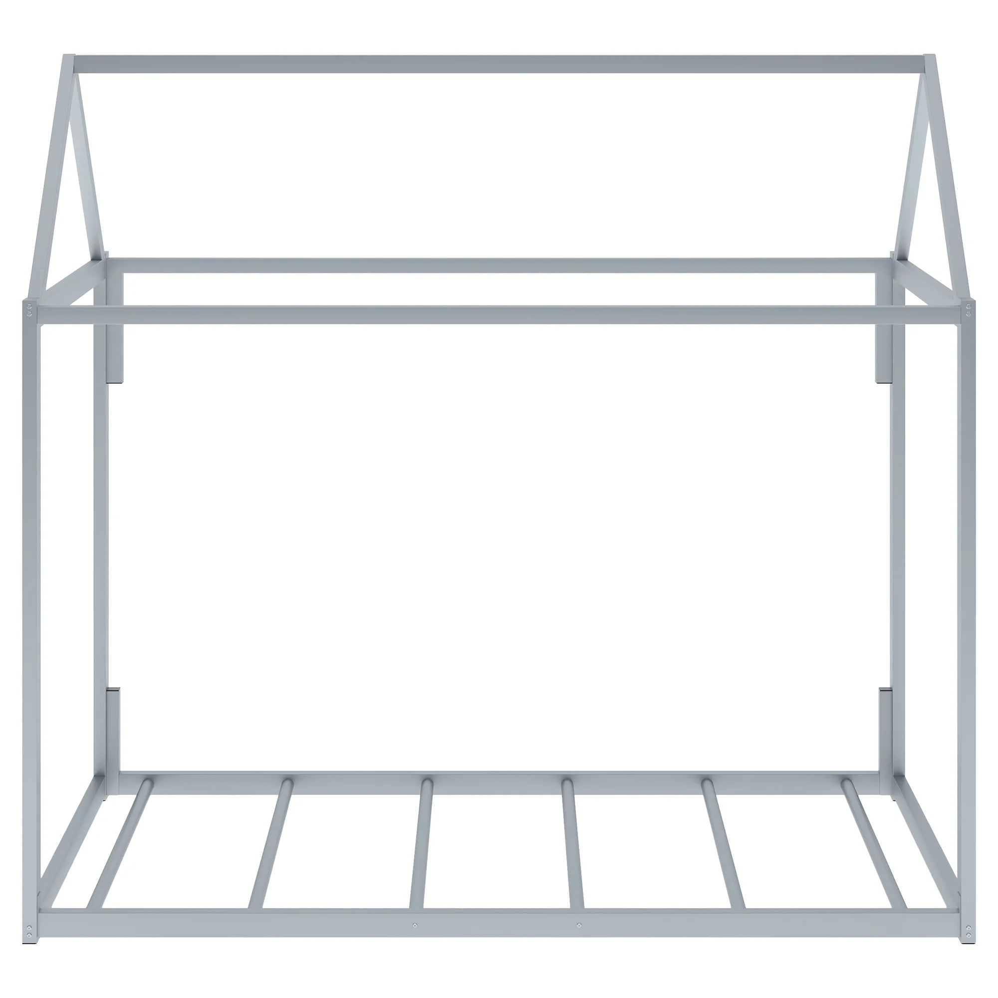 Full Size Metal Tent Bed with Slats A529455