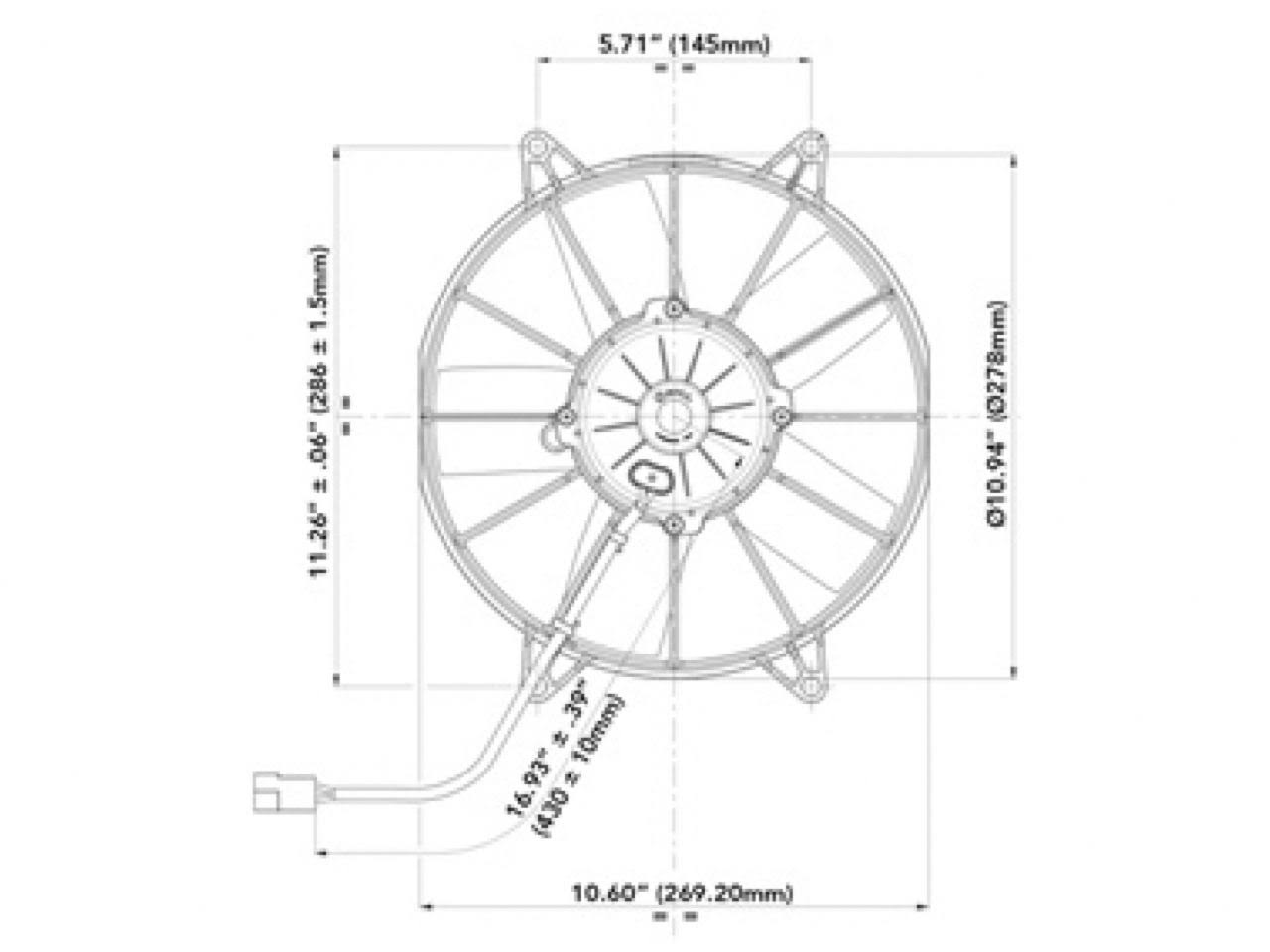 10in High Performance Fan O3162