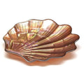 Copper Luster Scallop Shell Plate, Set of 4 M393