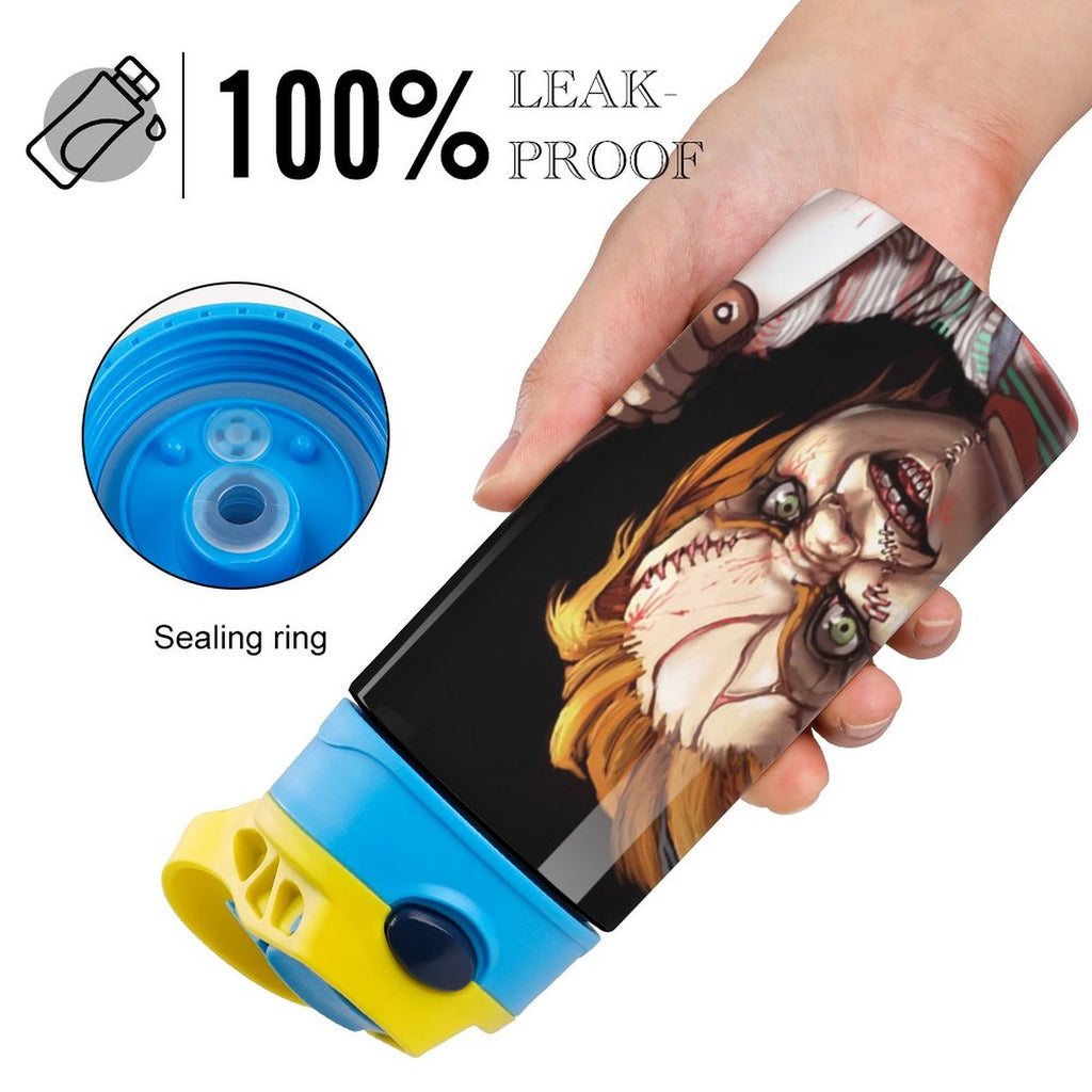 Insulated Stainless Steel Water Bottle with Straw I15020