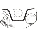 12in. Bagger Bar Kit for 1 1/4in. Caliber Handlebar Installation Kit - Black M514264