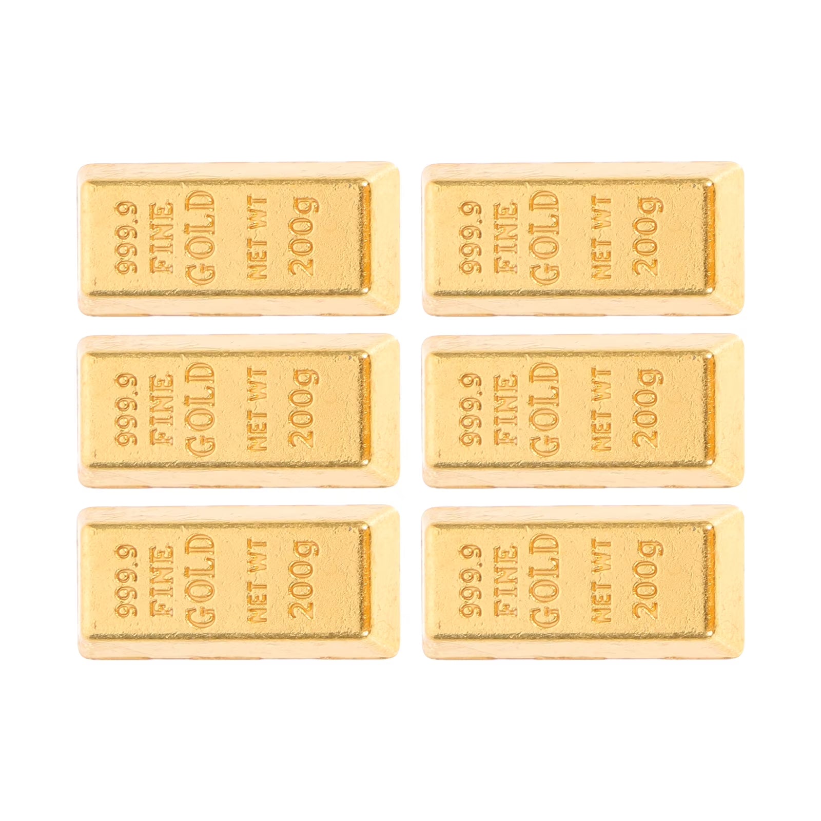 Miniature Gold Bar Doll House Furnishings V13639