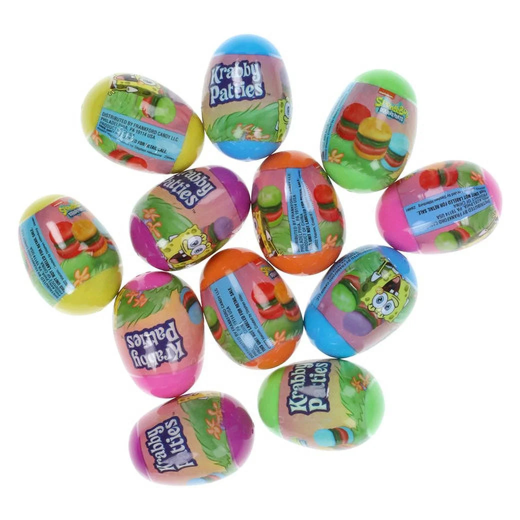 12 count Plastic Egg Hunt Bag E99191