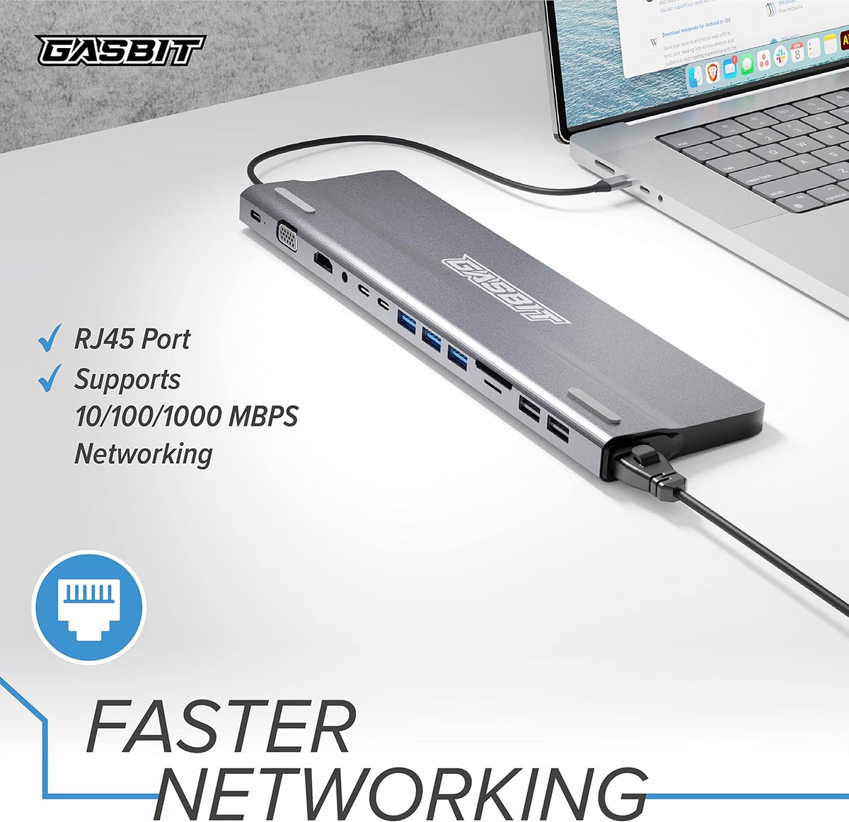 14-in-1 USB C Hub Multiport Adapter, Pack of 2 Z9853