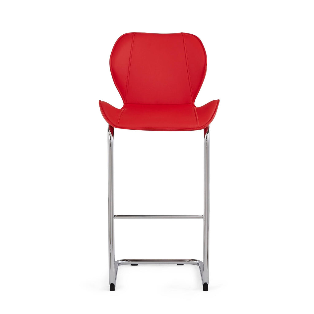 Red Barstool A882