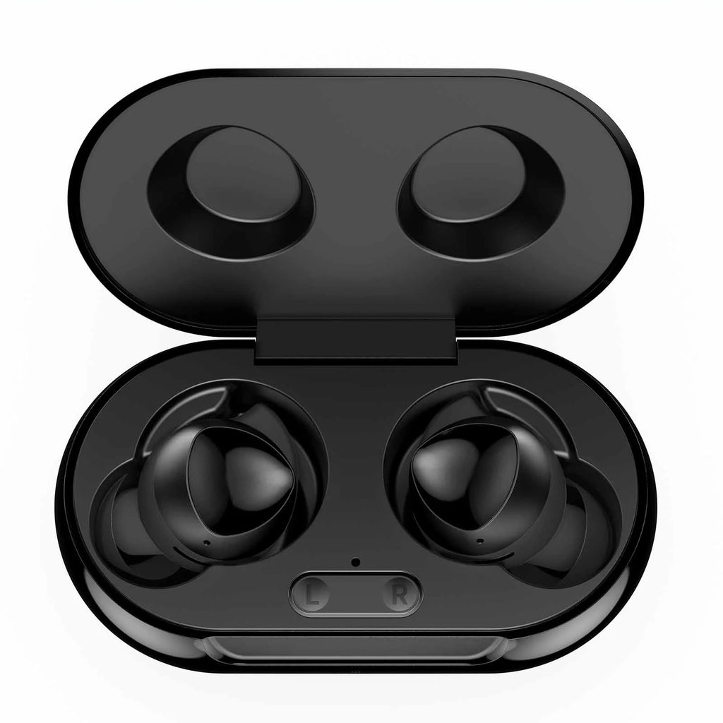 Black True Wireless Earbuds with Active Noise Cancelling O496867