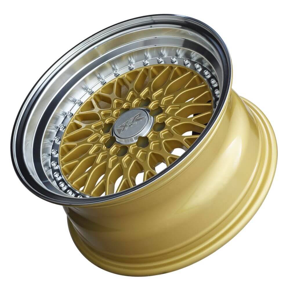 18x9 5-100/5-4.5 Gold Wheel E969