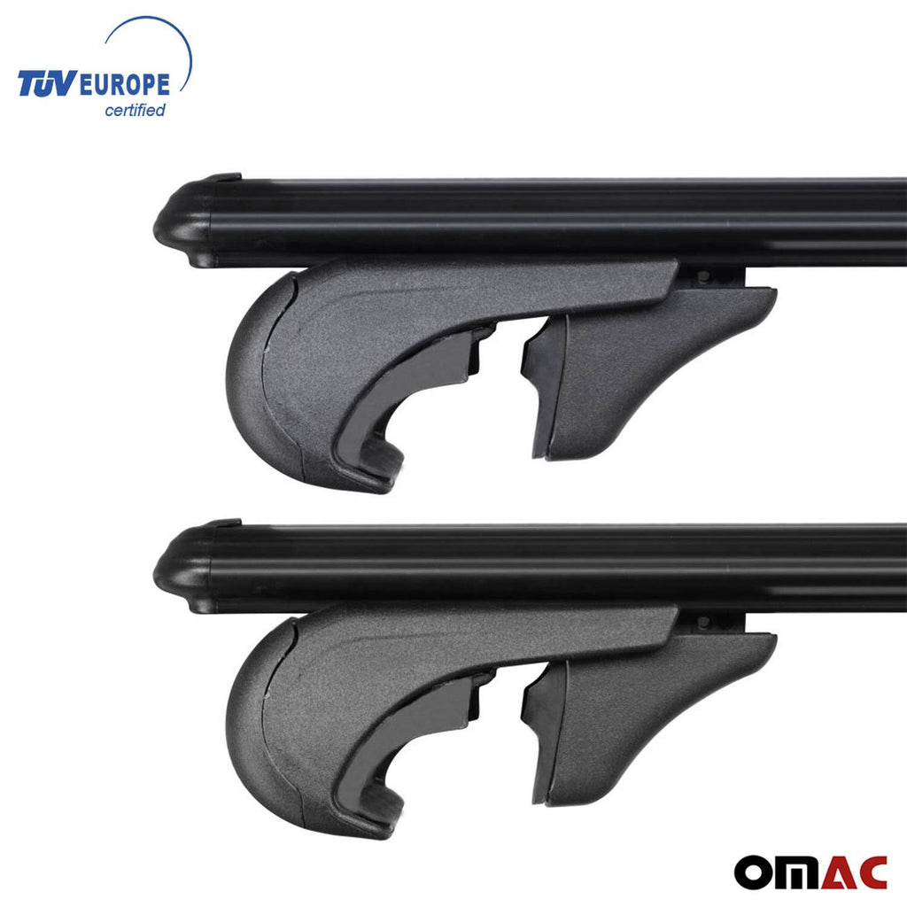 Black Roof Rack Cross Bar Carrier D697