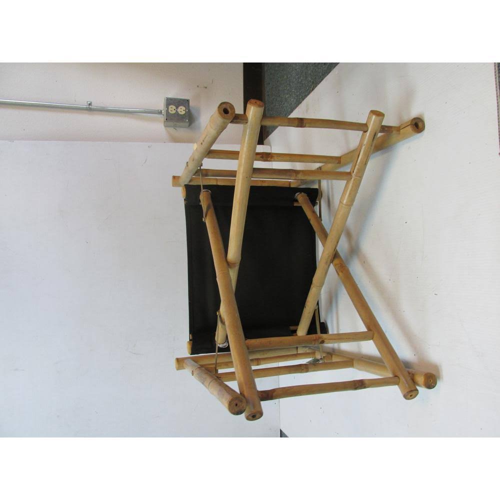 Black Bamboo Director Chairs (Set of 2) A148