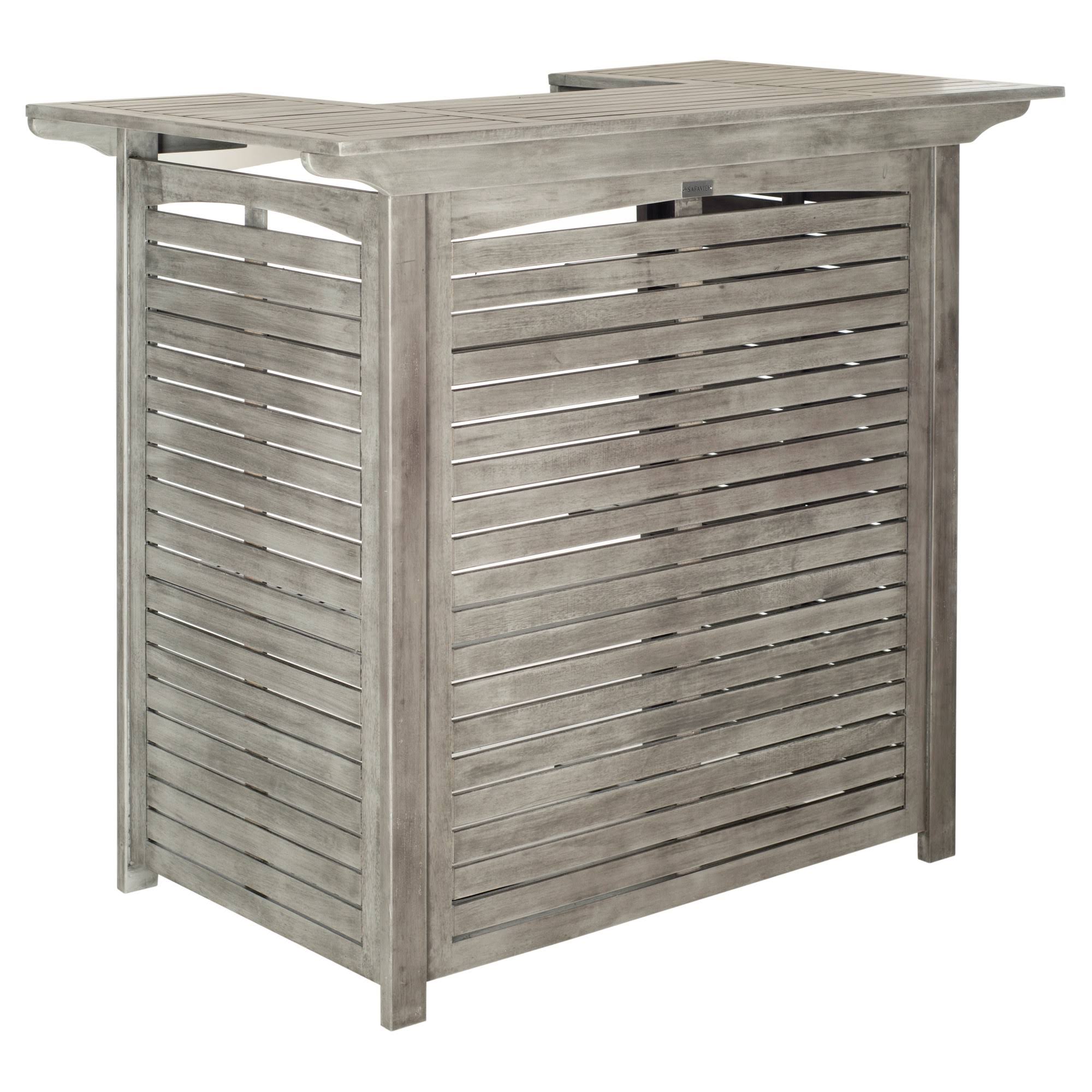 Grey Wash Bar Table H339