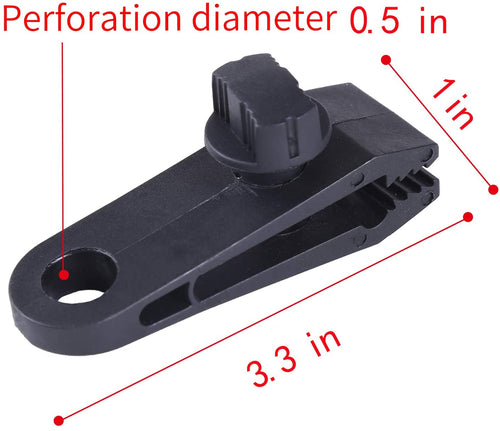 10 Pcs Heavy Duty Thumb Screw Tarp Clips A17857