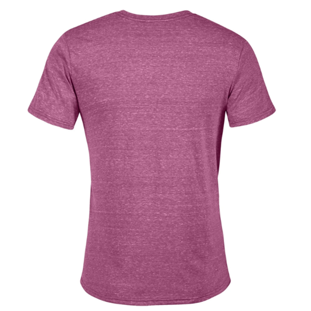 Berry Snow Heather Short Sleeve Blended T-Shirt J5488