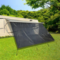 RV Awning Shade Screen with Zipper 8'X12'3'' N1690