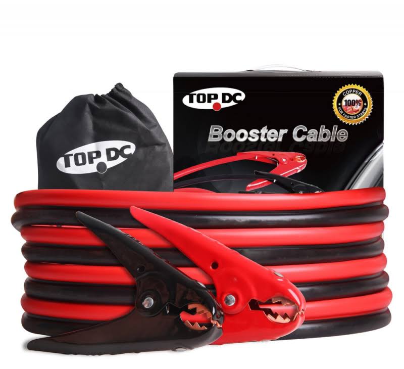 100% Copper Battery Jumper Cables 4 Gauge 20 Feet 300AMP A1554