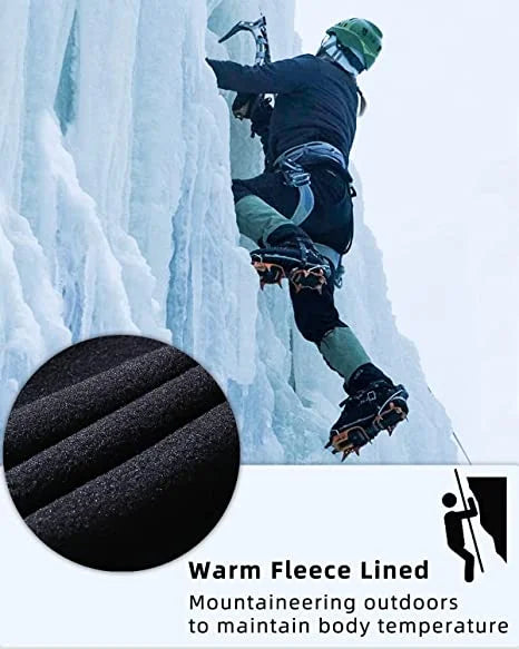 Waterproof Windproof Fleece Cargo Ski Hiking Pants W958087