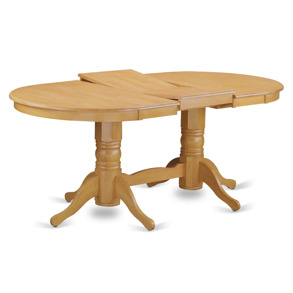 Oval Wood Dining Table in Oak Z407