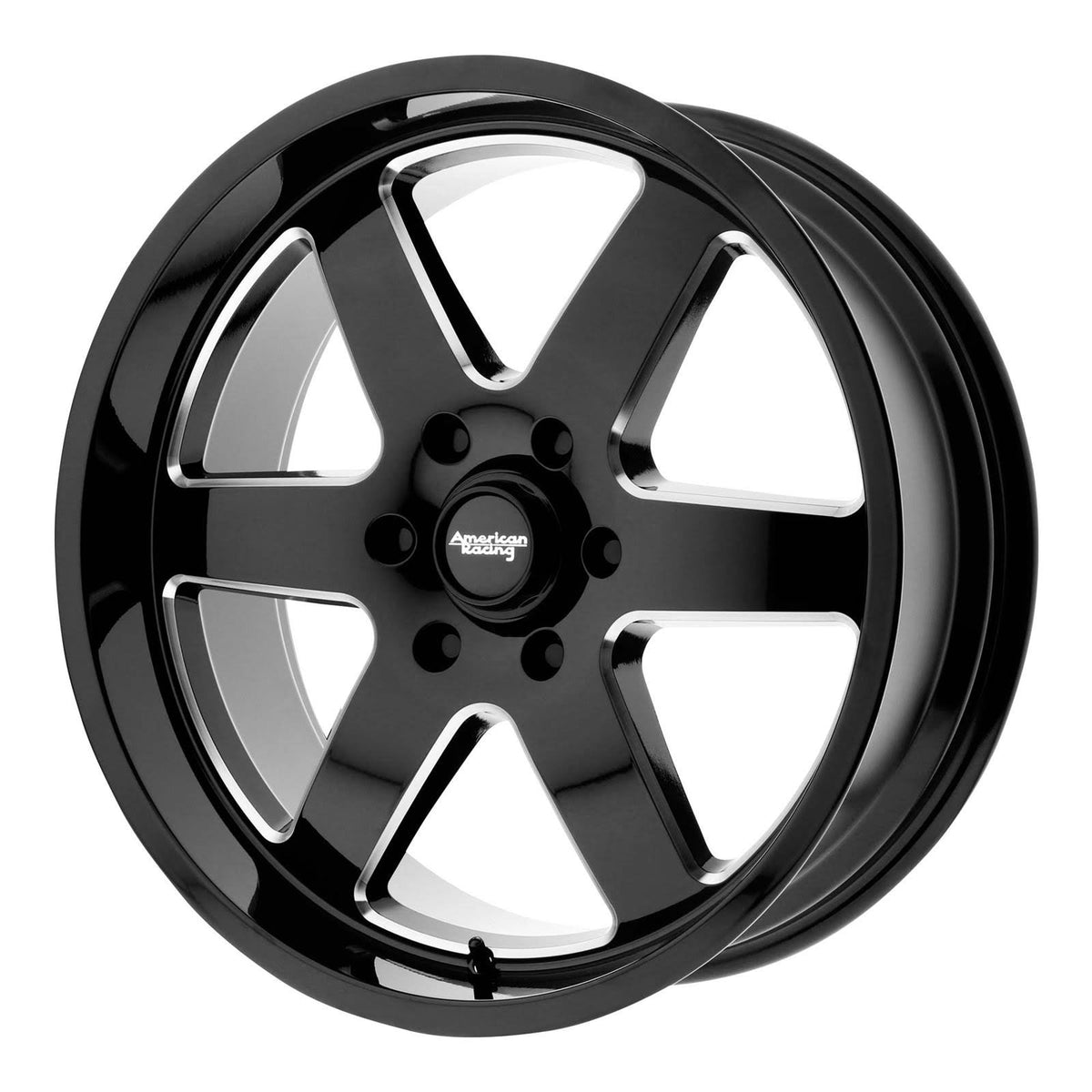 Gloss Black Machined Wheel I149