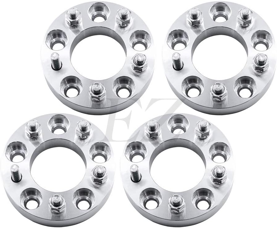 4 Billet Wheel Adapters 5 Lug 5" to 5 Lug 5.5" Thickness 1.25 Inch U1664
