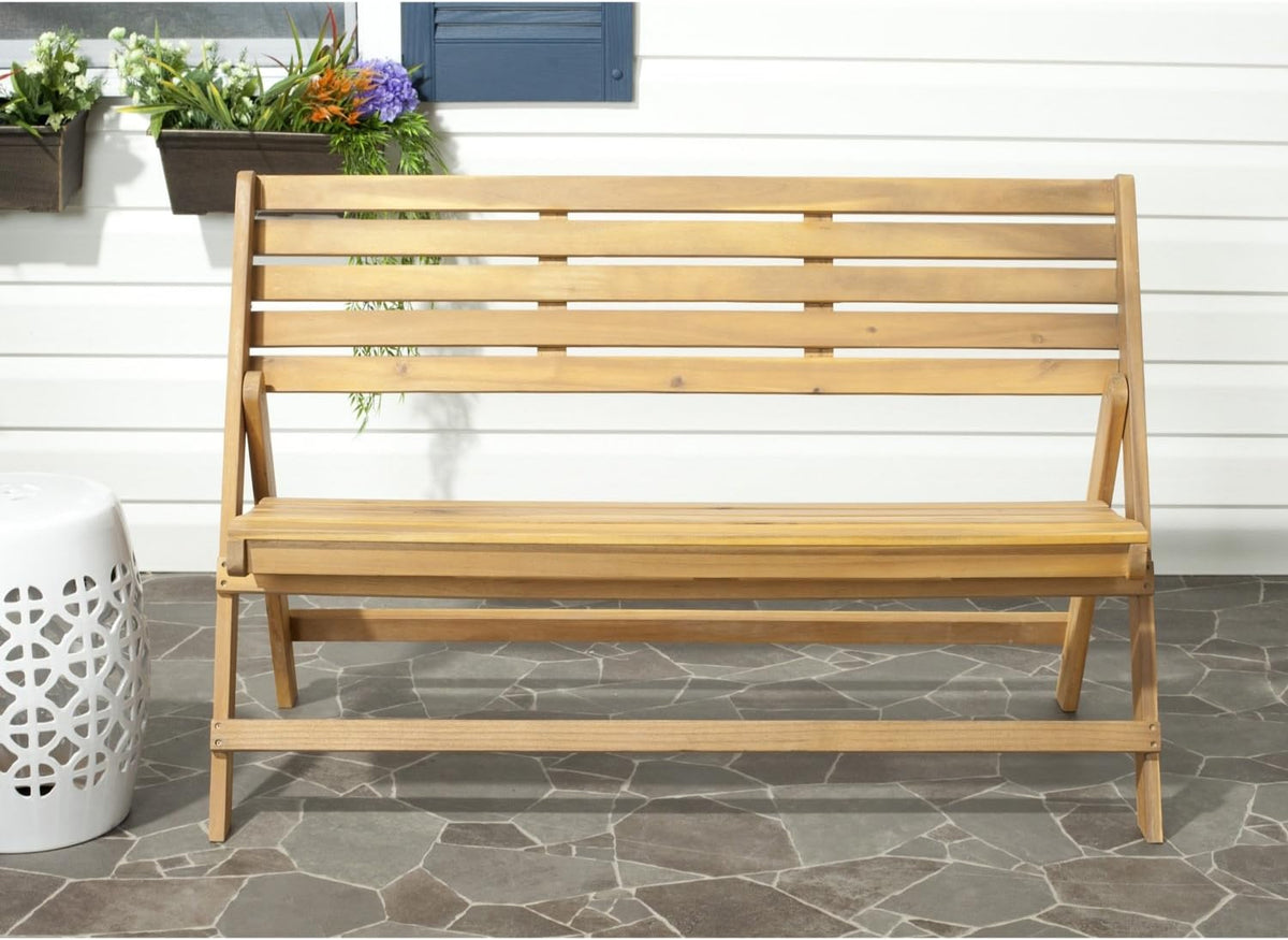 Ash Grey Folding Bench N706