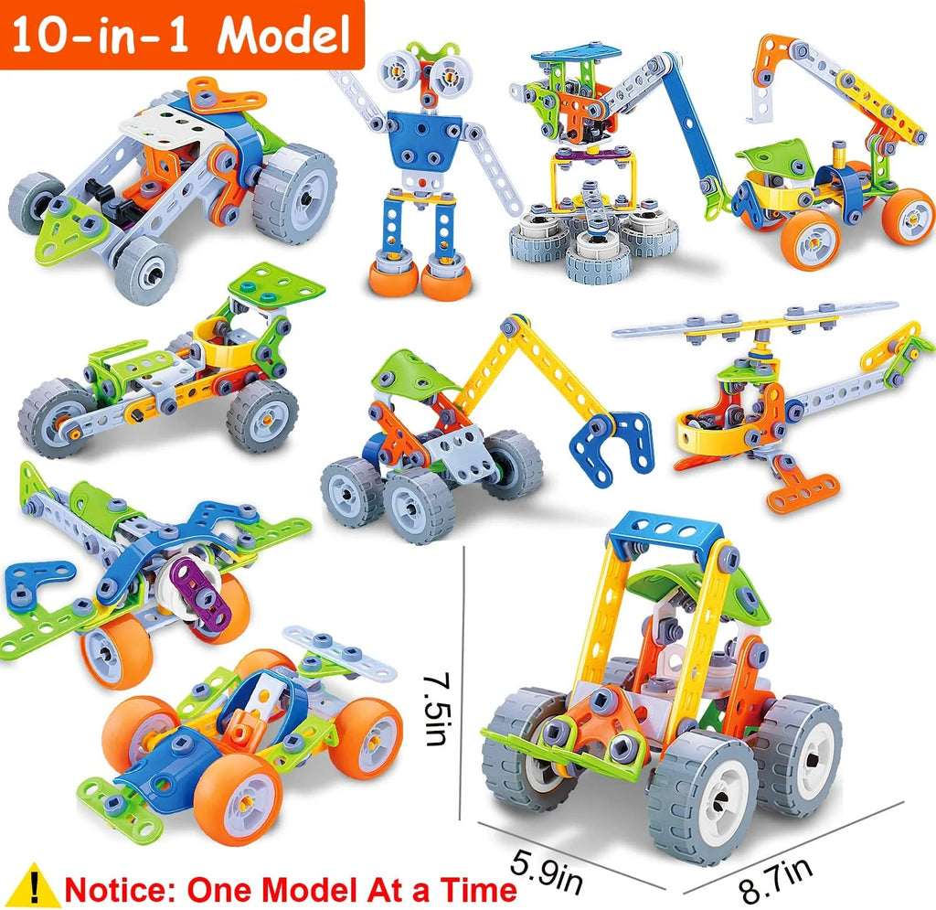 167 Pieces STEM Toy Building Blocks Set U969