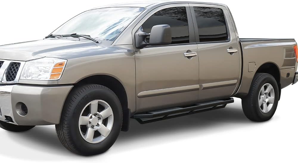 6.5in Aluminum Running Boards for Nissan Titan Crew Cab V60444