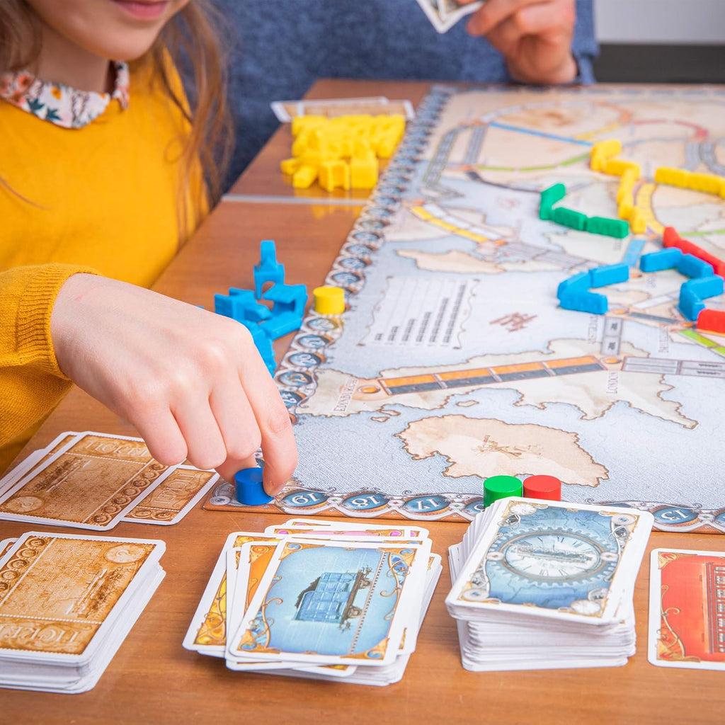 Ticket to Ride Europe Board Game for 2 to 5 players N2455