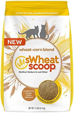 Wheat-Based Natural Cat Litter Pack of 2 L425
