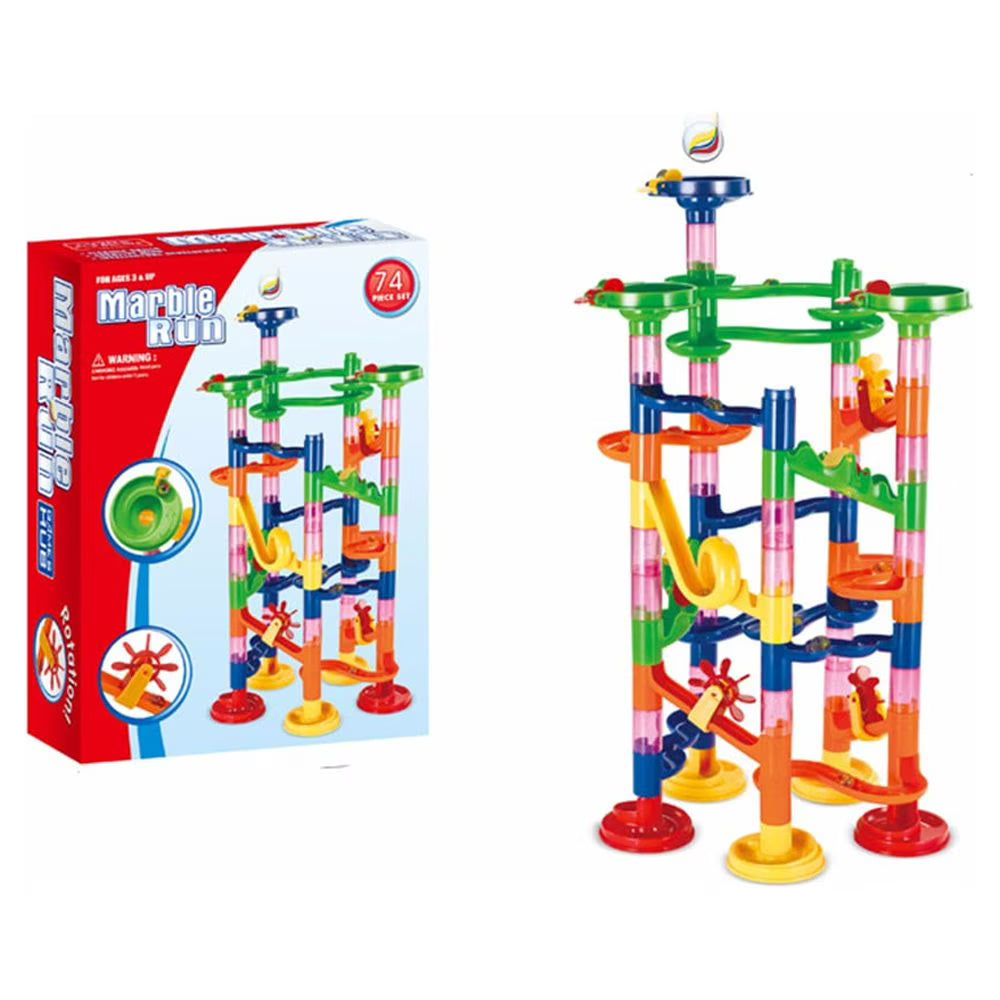 74 Piece Marble Run Coaster Maze Toy T961061