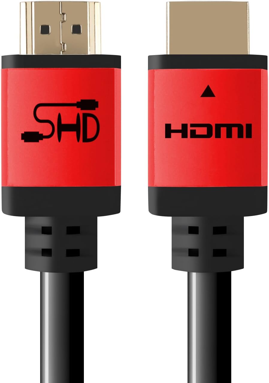 75 Feet HDMI Cable with Signal Booster, CL3 Rated Black J374