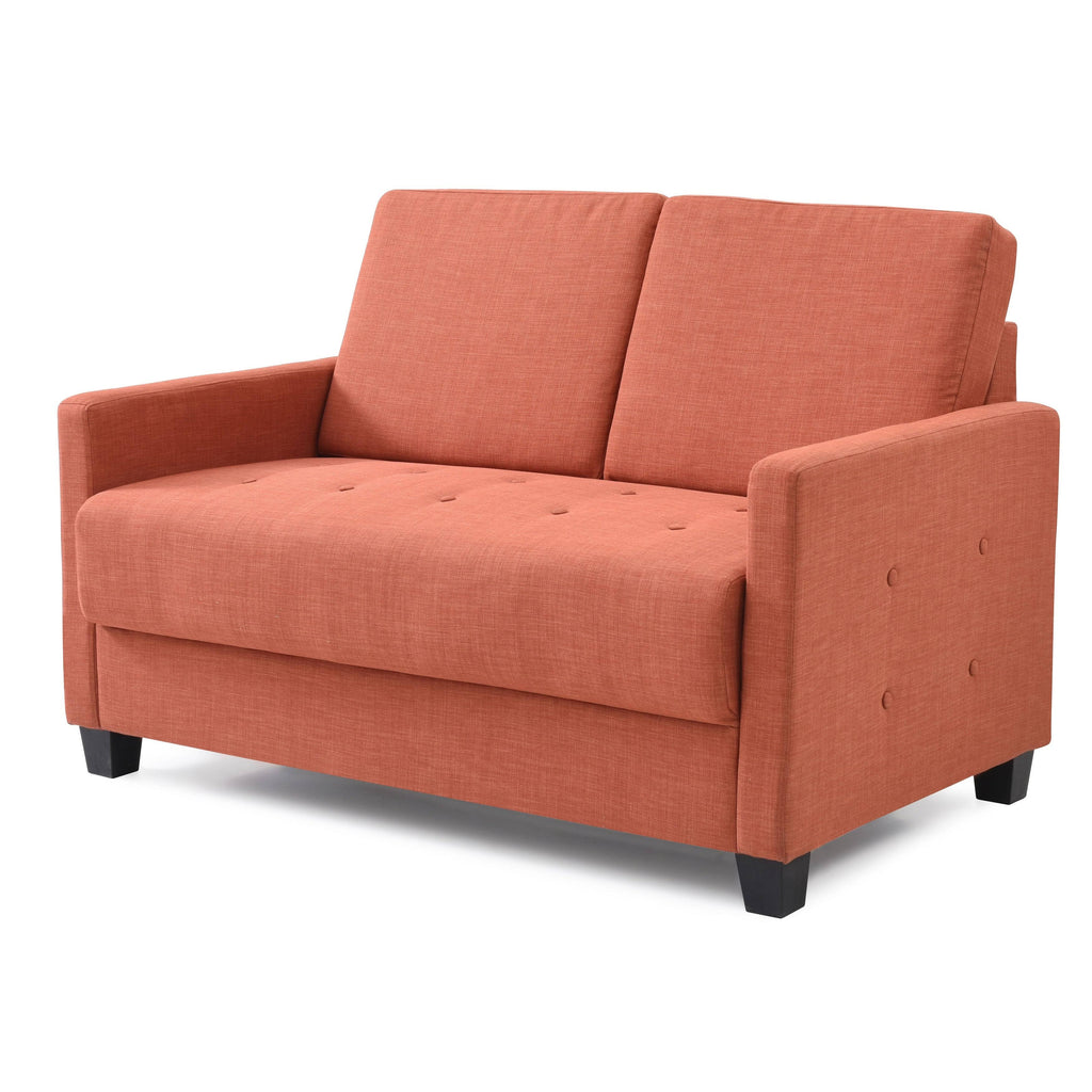 Gray Loveseat I84025