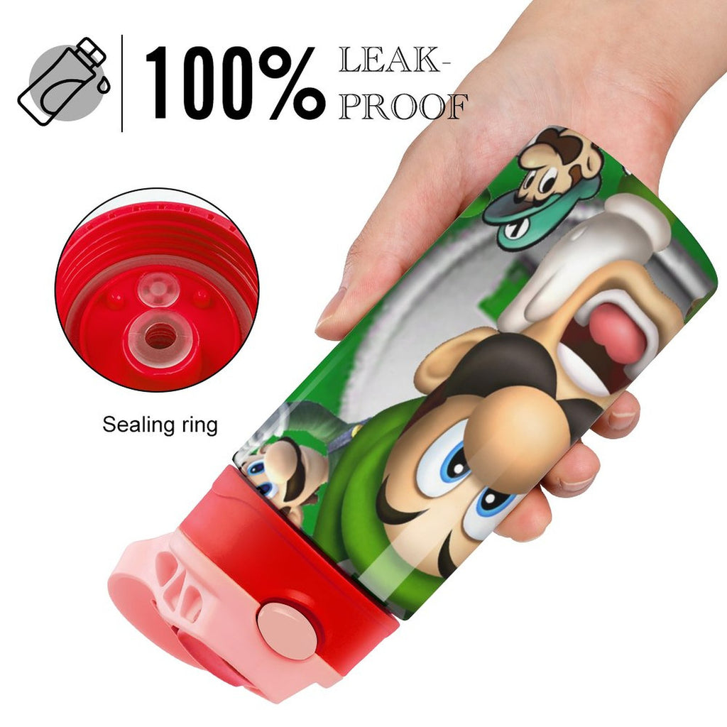 Insulated Stainless Steel Water Bottle with Straw V12400