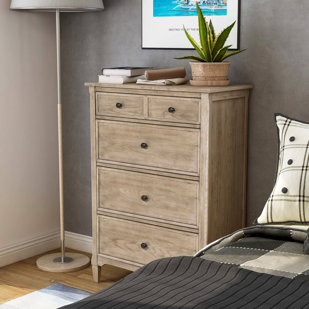 Warm Gray 4-Drawer Chest J3744