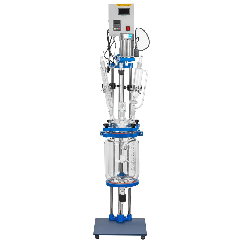 Jacketed Glass Reactor 5L with Digital Display F828828