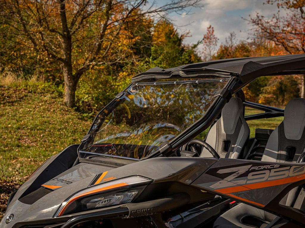 Full Windshield for CFMOTO ZForce 950 Sport, Scratch Resistant 1/4" Thick Polycarbonate I442060