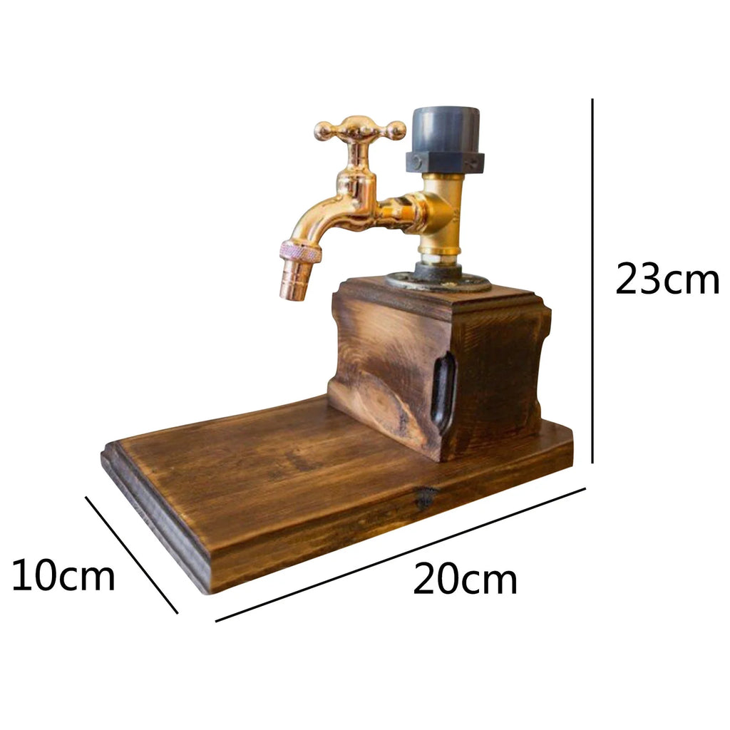 Wood Dispenser with Faucet J399375