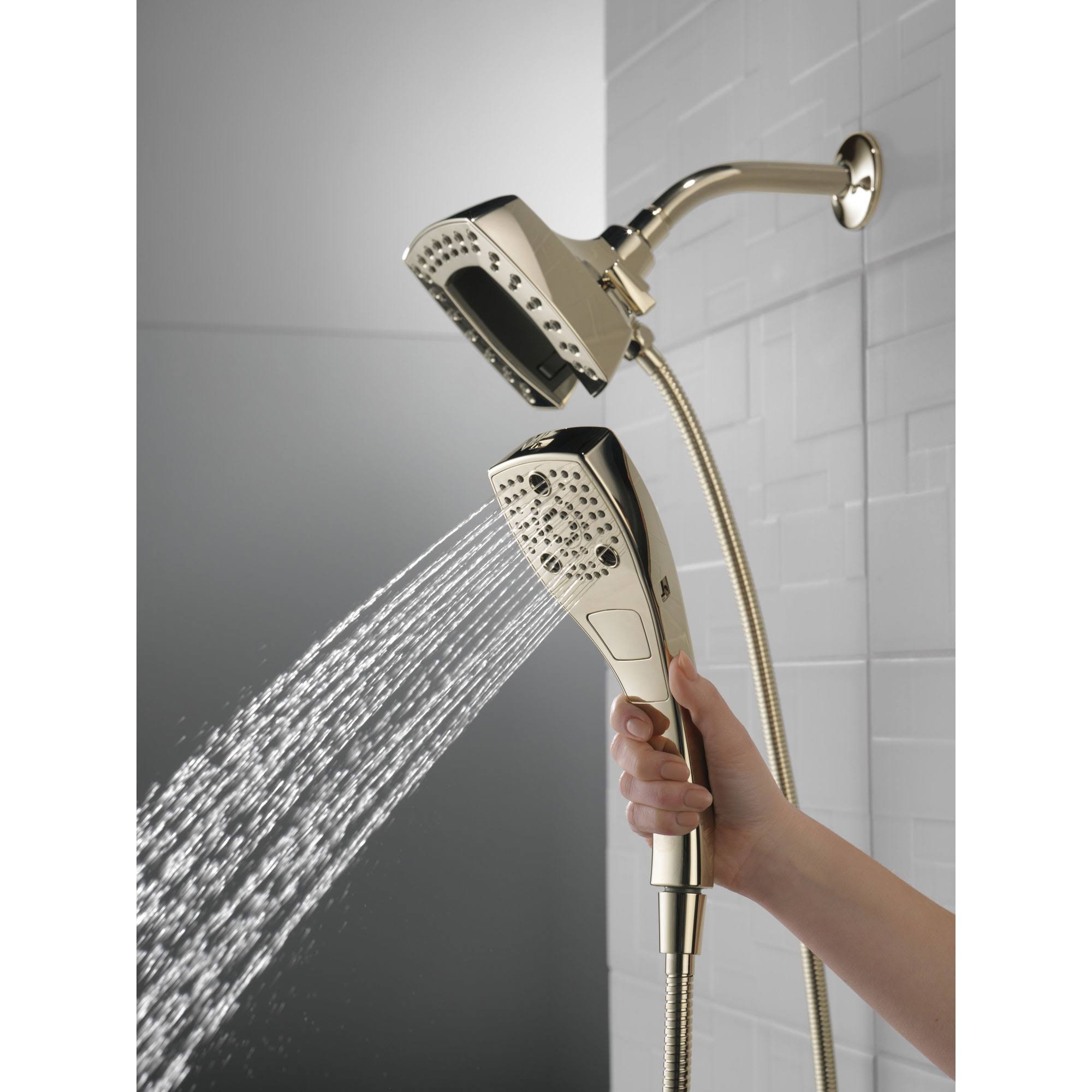 Polished Nickel 2-in-1 Shower Head R984
