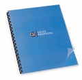 Clear Plastic Binding Covers, PK100 B450
